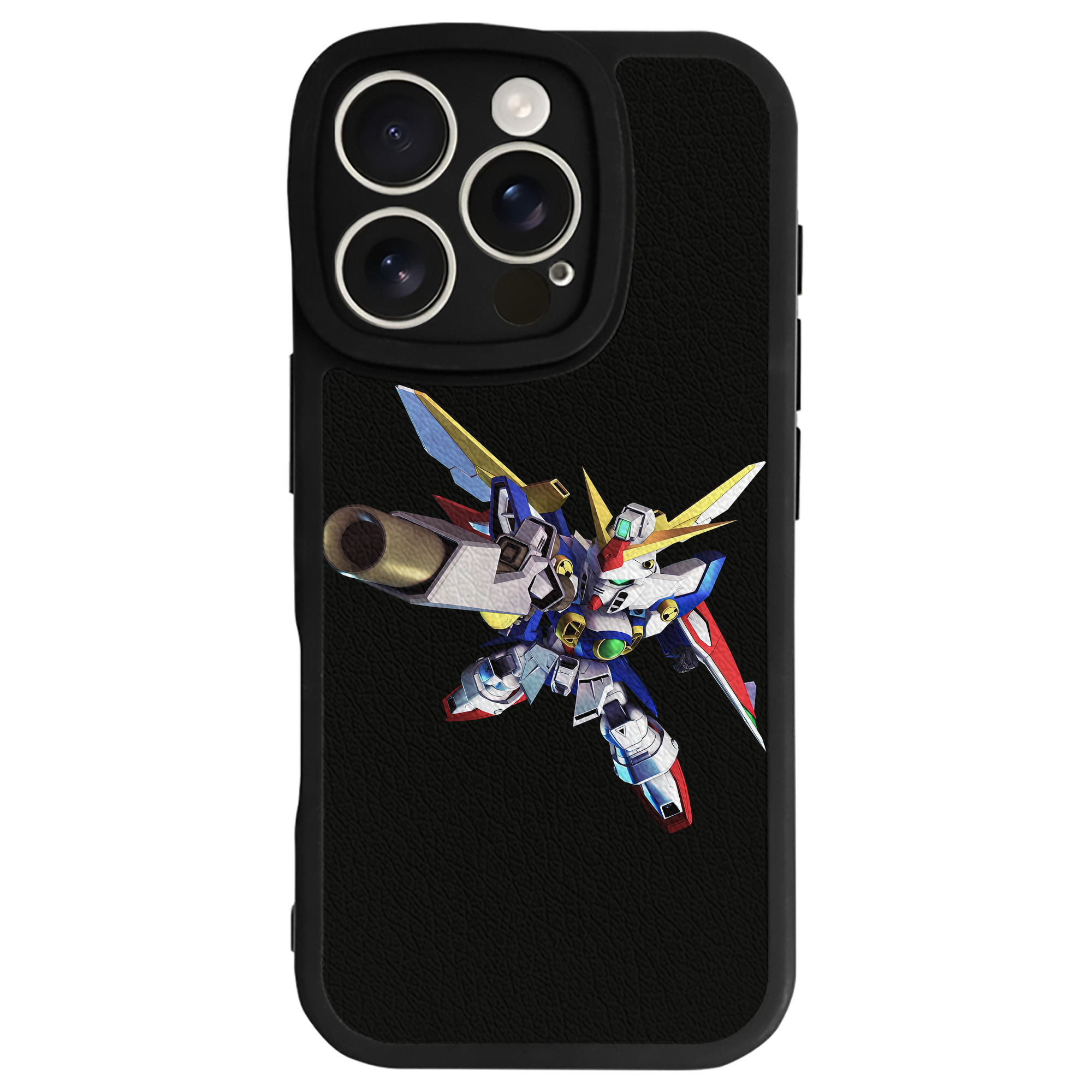 （画像用） 機動戦士ガンダム Mobile Suit Gundam 【iPhone 16シリーズ対応】シリコンスマホケース（レザー調） 材質：シリコン